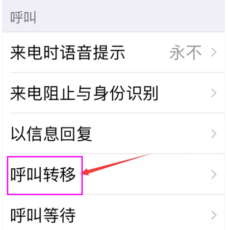 設(shè)置呼叫轉(zhuǎn)移 設(shè)置呼叫轉(zhuǎn)移