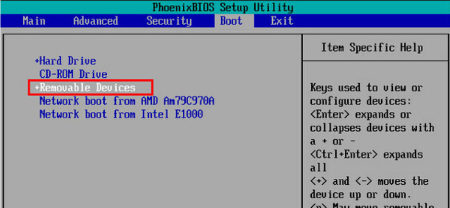 BIOS設(shè)置u盤(pán)啟動(dòng)