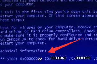 0xc00000c2 0xc00000c2