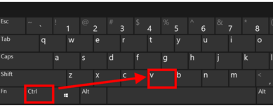 粘貼快捷鍵 粘貼快捷鍵