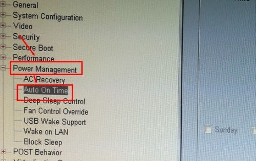 開機設置 開機設置