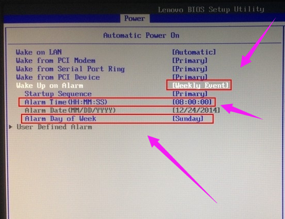 自動開機 自動開機