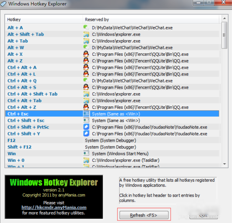 電腦熱鍵被占用 電腦熱鍵被占用