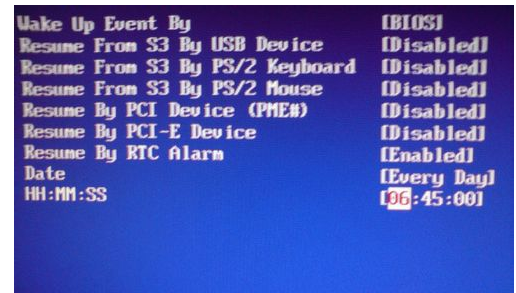 取消定時(shí)開(kāi)機(jī)