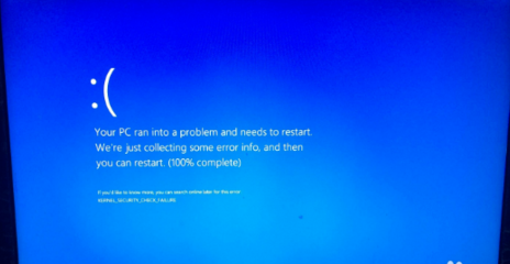 電腦藍(lán)屏怎么回事 電腦藍(lán)屏怎么回事
